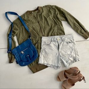 Army Green Military Jacket